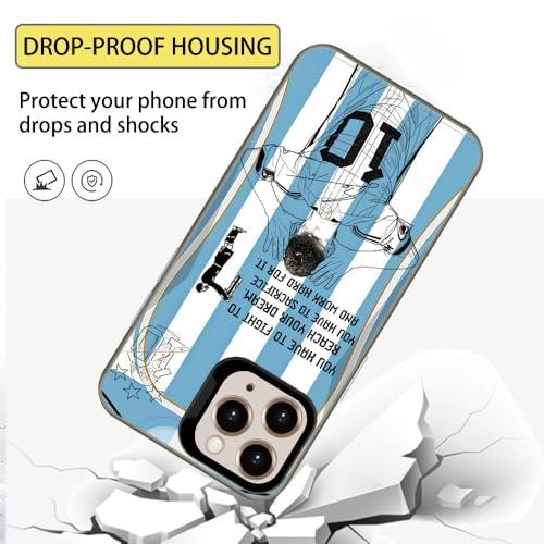 for iPhone 13/14 Legend Star Jersey No.10 Soccer Phone Case