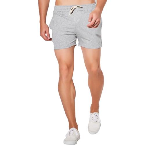 JackieLove Men's & Women's 3 Sweat Gym Running Workout Athletic Short Training Lounge Cotton Shorts Bottoms