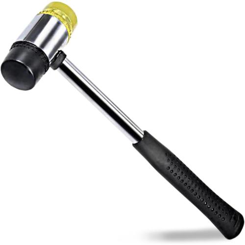 Rubber Hammer Small Plastic Mallet: Jewelry hammer Small rubber mallet Plastic hammers Soft hammers for use with jewelry, handicrafts, furniture assembly, etc.(25MM)