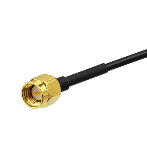 BINGFU SMA Male to SMA Female Bulkhead Mount RG174 Antenna Extension Cable 3m 10 feet () Compatible with 4G LTE Router Gateway Modem Mobile Cellular Receiver
