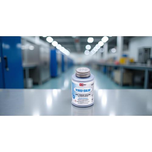 Rectorseal 31631 1/4 Pint Brush Top Tru-Blu Pipe Thread Sealant , Blue