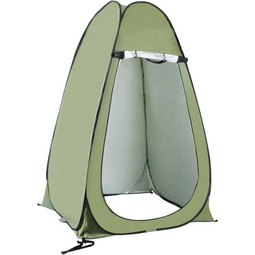 Color Green Portable pop-up Privacy Tent is Suitable for Outdoor Shower, Dressing Room, Sunshade and Camping Toilet