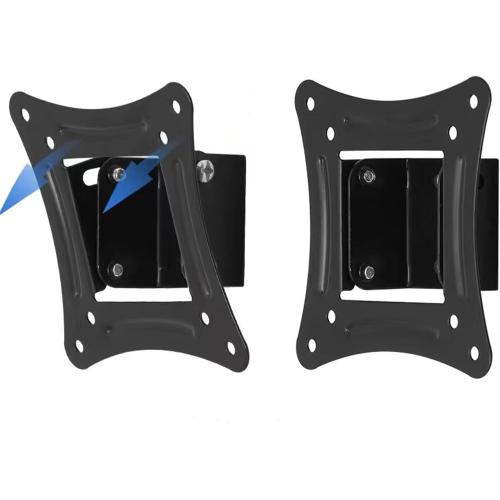 Tilting TV Wall Mount Monitor Wall Mount Camper 14-24 Inch LED LCD Small Monitor Bracket with Screw