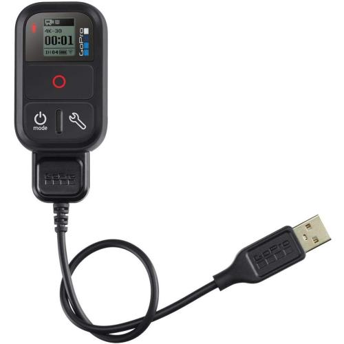 GoPro Smart Remote Control - Compatible with HERO8 Black, MAX, HERO7 Black, HERO6 Black, HERO5 Black, HERO5 Session, and Fusion (GoPro Official Accessory)