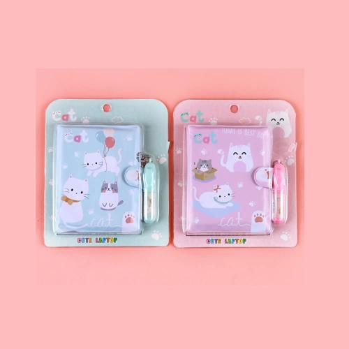 Cartoon Small Travelers Notebook With Pen Kit Cute The Notebook Anime Pocket Notebook For Women Cute Cat To Do List Notebook Cute Mini Notebook Anime Pink Notebooks Cat Notebook Writing Pads 2 Pack