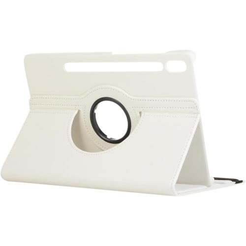 Color White Tablet PC Bags Cases Sleeves Compatible with Samsung Galaxy Tab S7 FE / S7 Plus [SM-T730/T970/T975] Tablet Case Lightweight Multi-Angle Stand Cover PU Leather Back Cover Protector Full-Body Rugged Sho