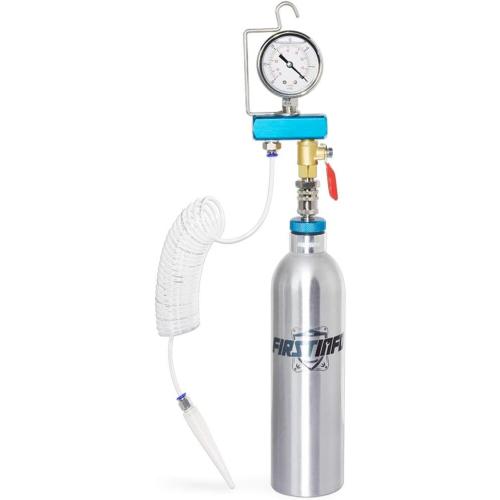 FIRSTINFO A1601 4 In 1 Intake Valve Combustion Chamber Cleaner, Fuel Injection Canister, Vacuum System Pressure Tester Kit