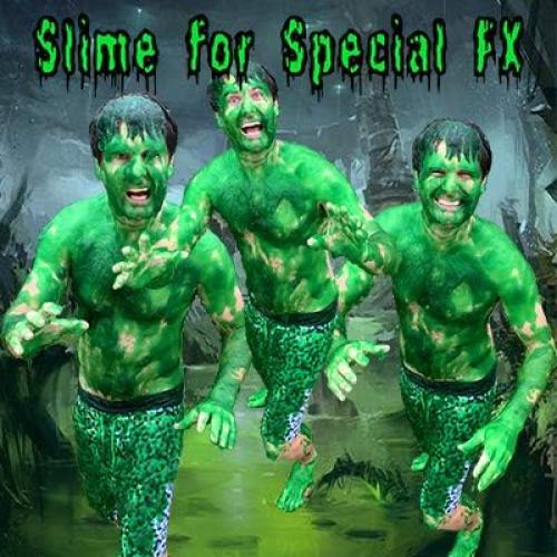 PARTY GOAT Instant Green Slime Powder. Bulk Slime Kit. 25 Gallons. Mix with Water to Make Large Buckets to Pour on People or Fill a Kids Pool