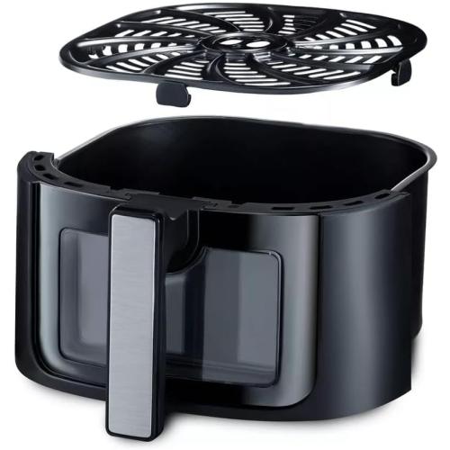 Gourmias 6 Qt Digital Window Air Fryer With 12 Presets, Guided Cooking, Touch Controls & Viewing Window – Oil-Free Frying, Easy Clean, Black ‼️has stains and possible missing items‼️