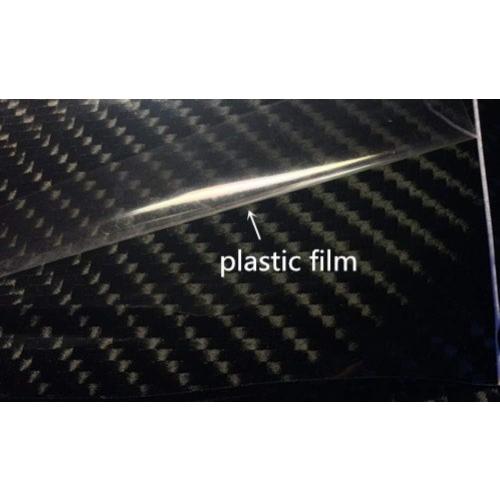 DIYAH 5D High Gloss Black Carbon Fiber Vinyl 120 x 60 / 10 FT x 5 FT Bubble Free Air Release Car Wrap Film Automotive DIY Decals with Hand Tools