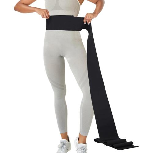 Waist Trainers For Women Belly Fat,Postpartum Belly Wrap For Tummy Control,Bandage Wrap Waist Trainer, Waist Trainer For Women Lower Belly Fat Black