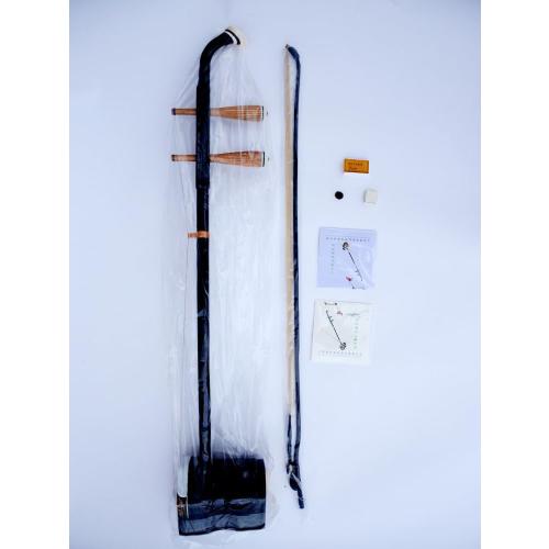 Chinese Erhu Instrument For Beginner Entry Level,Erhu Chinese 2-string Violin Fiddle Musical Instrument 32 inches (Black axis)