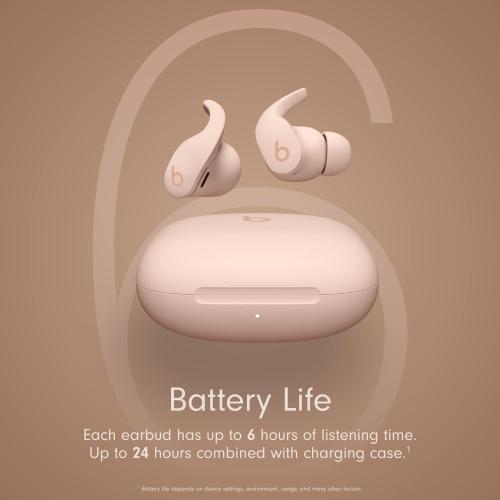 Beats Fit Pro - True Wireless Noise Cancelling Earbuds - Apple H1 Headphone Chip, Compatible with Apple & Android, Class 1 Bluetooth, Built-in Microphone, 6 Hours of Listening Time - Moon
