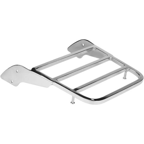Rear Luggage Rack, Motorcycle Rear Sissy Bar Luggage Rack for Honda Shadow VT750 C2 1997-2003 (Chrome Silver)