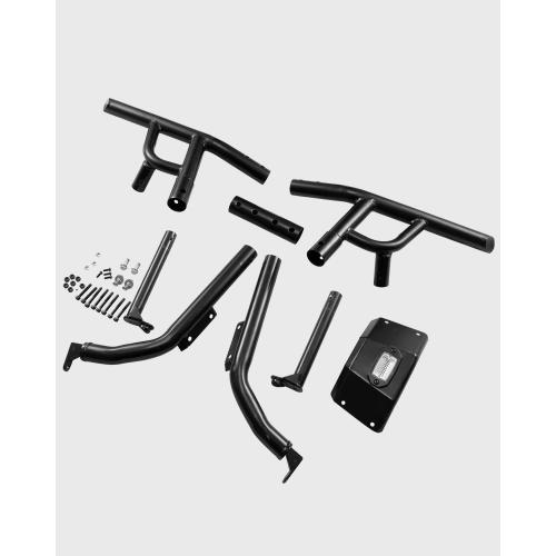 A & UTV PRO Rear Bumper Low Profile Heavy Duty Brush Guard with 2019-2025 Polaris RZR XP 1000/4 1000 /Turbo/XP 4 Turbo Replace #2884020-458