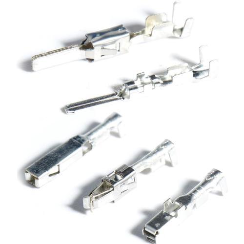 1/1.5/1.8/2.2/2.8/3.5mm Terminal Automotive Connector Car Electrical Wire Removal Non-Insulated Plug Male Female Crimp Pins Connectors Kit Crimped kit Motorcycle Atv set Auto Electric