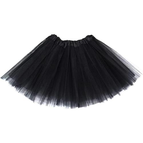One size..Women's Teen Adult Tutu Skirt Elastic Tulle Tutu Skirt Women Short Dance Ballet Tutu Halloween Christmas Dress Costume