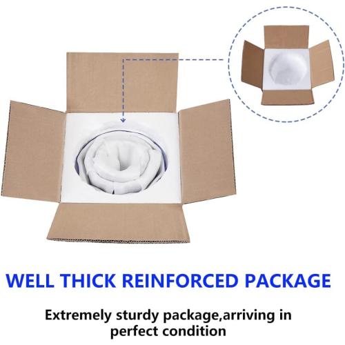 Blue and White Planters, Succulent Pots Ceramic Plant Pots Indoor with Drainage for Home Décor - Set of 3