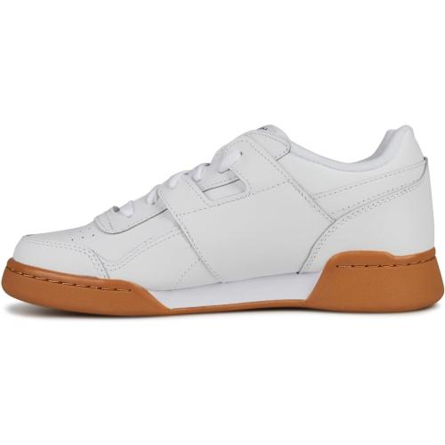 Size 8.5, White, Reebok Mixed Workout Plus Fitness Shoes