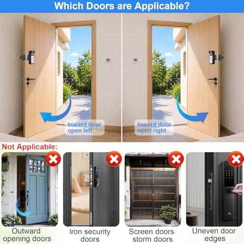 Anti-Theft Doorbell Mount Compatible with R-ing Newest 2026 Battery Doorbell/Plus/Pro, No Drill Wireless Video Camera Doorbell Bracket with Rain Cover for Apartment Rental, Not for Security Door