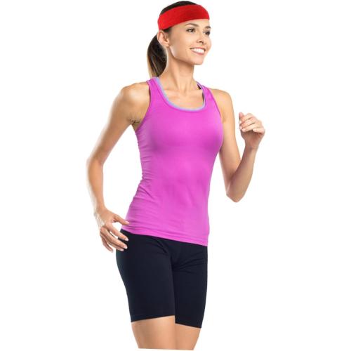 7 Pack. . .Sports Sweat Headbands for Men and Women Moisture Wicking Workout Gear for Running Yoga Gym and Fitness Activities Fashionable and Functional Design