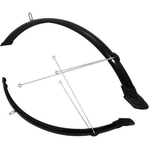 1set Mountain Bike Mudguard Cycling Rear Mudguards for Full Coverage Easy to Install and Clean for Off- and Daily Rides