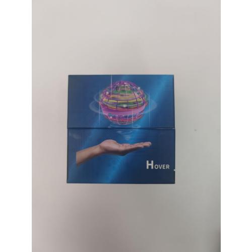 Flying Orb Ball Toy, 2024 Hand Controlled Boomerang Hover Ball Toys, Fidget Flying Spinner with Magic Lights, Mini Drone Cool Stuff Gadgets Gifts Toys for Age 6 7 8 9 10  Boys Girls Teens Toys(Purple)