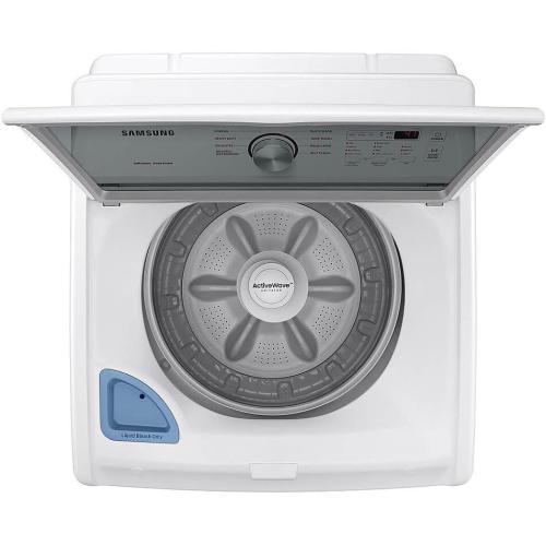 Samsung WA44A3205AW 4.4 Cu. Ft. White Top Load Washer with ActiveWave Agitator