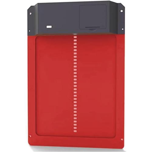 Automatic Chicken Coop Door Light-Sensitive Automatic Chicken House Door and Practical Chicken Pets Dog Cages Door(Red)