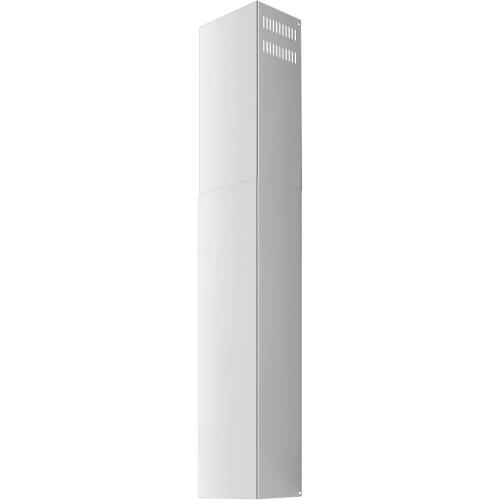 Wall Mount Range Hood Cover Extension Retractable Adjustable Kitchen Fan Chimney Vent Extender Duct Stainless Steel Upper and Lower 8 1/4(W) x6. 7(D) x 31 1/2~63(H)