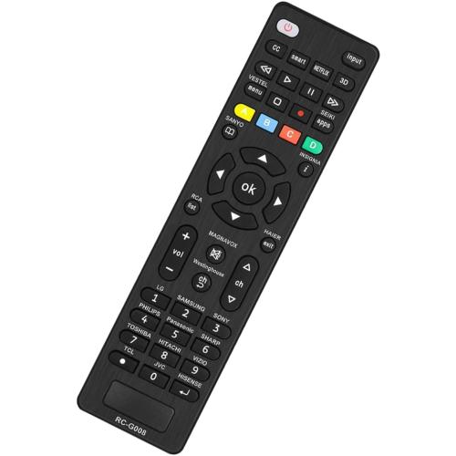 Universal TV Remote for Samsung, RCA, JVC, Magnavox, TCL, Philips, Sony, Panasonic, Toshiba, Hitachi, Vizio, Hisense, Seiki, Sanyo, Haier, LG, Insignia, Westinghouse Smart TV Remote Control