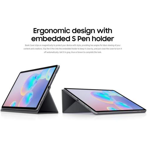 Samsung Book Cover (EF-BT860) for Galaxy Tab S6 - Grey