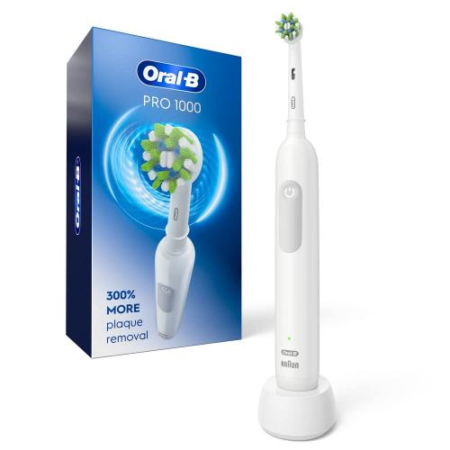 Oral-B Pro 1000 Rechargeable Electric Toothbrush, GREEN
