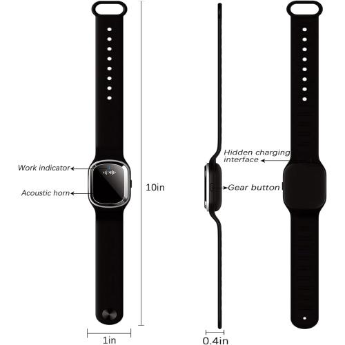 Color Pink Moskito M2 Moskitopro Bracelet, Moskito Pro Bracelet Kids Adults USB Rechargeable Waterproof Wristbands