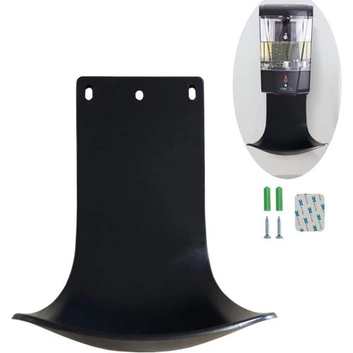 Drip Tray for Wall Mounted Soap Dispenser, Prevent Dripping and Spraying, Dispenser Stand, Black