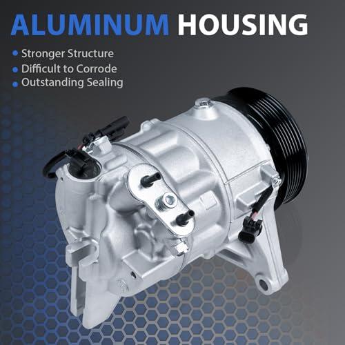 A/C Compressor w/Clutch Fit for 2012-2016 Cadillac SRX (3.6L only) Air Conditioning Compressor for CO 22224C