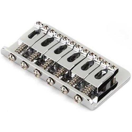 Fender Hardtail Strat Bridge Assembly for Import Models - Chrome