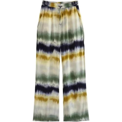 SOZE L...Fulbant Women Tie Dye Pants Set Shirts Long Sleeve Casual Sets Straight Trousers Single Breasted Tops Loose Outfits