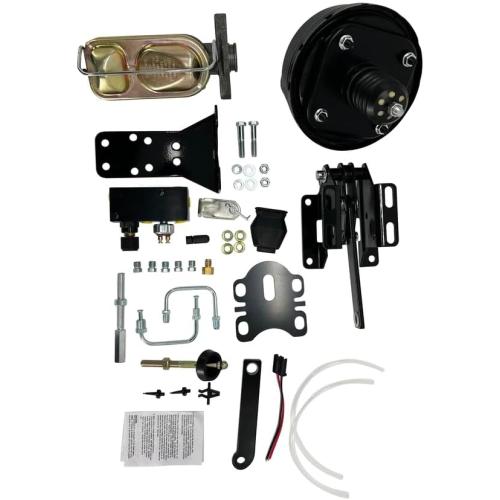 Size 7 Single Power Booster Brake Conversion Kit & Valve for Ford F-100 Truck 1957 1958 1959 1960-1977