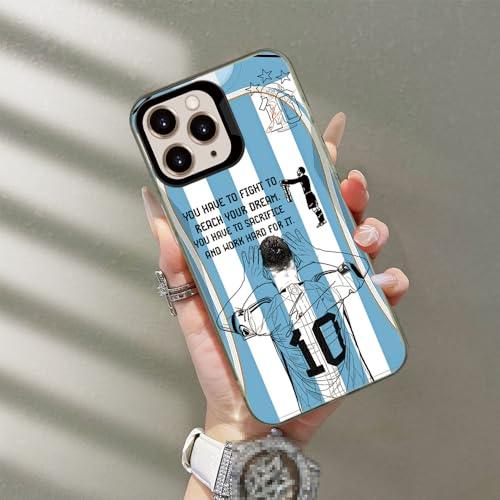 for iPhone 13/14 Legend Star Jersey No.10 Soccer Phone Case