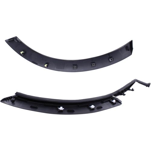 ApplianPar Rear Passenger Side Door and Wheel Flare Molding for CRV 2017-2022