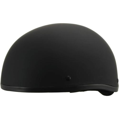 Milwaukee Performance Helmets Americas Smallest DOT Helmet Matte Black