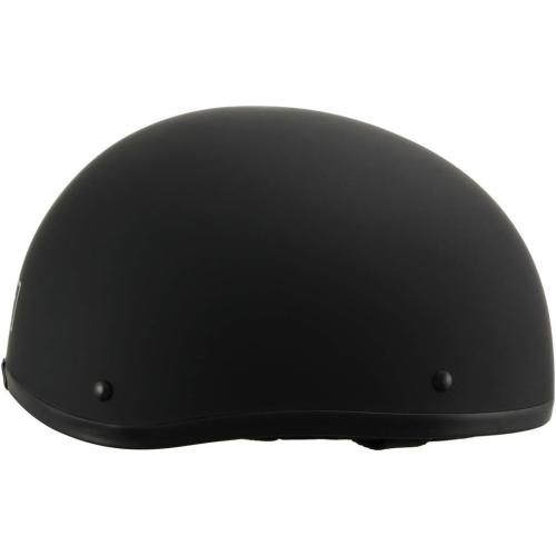 Milwaukee Performance Helmets Americas Smallest DOT Helmet Matte Black
