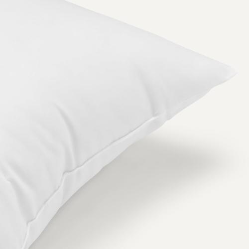 Amazon Basics Square Hypoallergenic Pillow Insert, Down Alternative Fiberfill, Sofa Bed Couch Decorative Stuffer, 18, 2-Pack