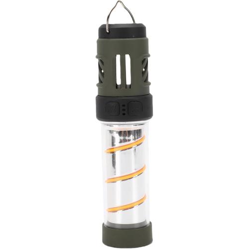 Portable Camping Light, 5 Brightness Modes Flashlight with USB Rechargeable Battery and IPX6 , for Outdoor Camping Hiking Emergency Work Light