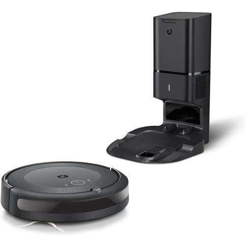 iRobot Roomba i4  EVO Self Emptying Robot Vacuum - Empties Itself for up to 60 Days, Clean by Room with Smart Mapping, Compatible with Alexa, Ideal for Pet Hair, Carpets