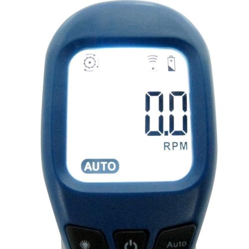 Handheld Digital Laser Tachometer Non-Contact RPM Meter Motor Speed Gauge Gun Measuring Range: 2.5-99999RPM with 10 Reflective Tapes