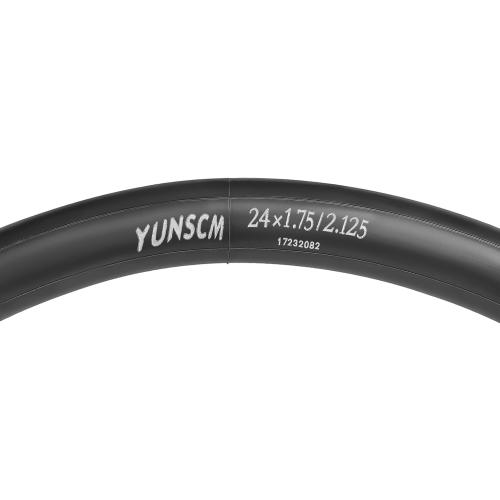 YUNSCM 24 Bike Tubes 24x1.75/2.125 AV32mm Schrader Valve 47/54-507 24 Bicycle Tubes Compatible with 24 x 1.75 24 x 1.9 24 x 1.95 24 x 2.0 24 x 2.1 24 x 2.10 24 x 2.125 Bike Tire Tubes