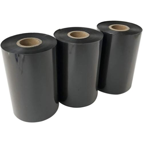 Thermal Transfer Ribbon- Resin Enhanced Wax Printer Ribbon 1” Core Ink Out 4.33 X 1476'(110mm*450m)-1 Roll for Zebra ZT230 ZT410 ZT420 ZT610 GoDex EZ2300 Citizen S700 TSC MF3400