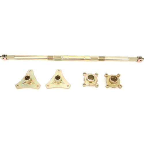 Rear Axle Assembly Kit for ‑ Steel Sprocket Hub Flange Replacement Compatible with Multiple ❗MAY HAVE MISSING PIECES❗